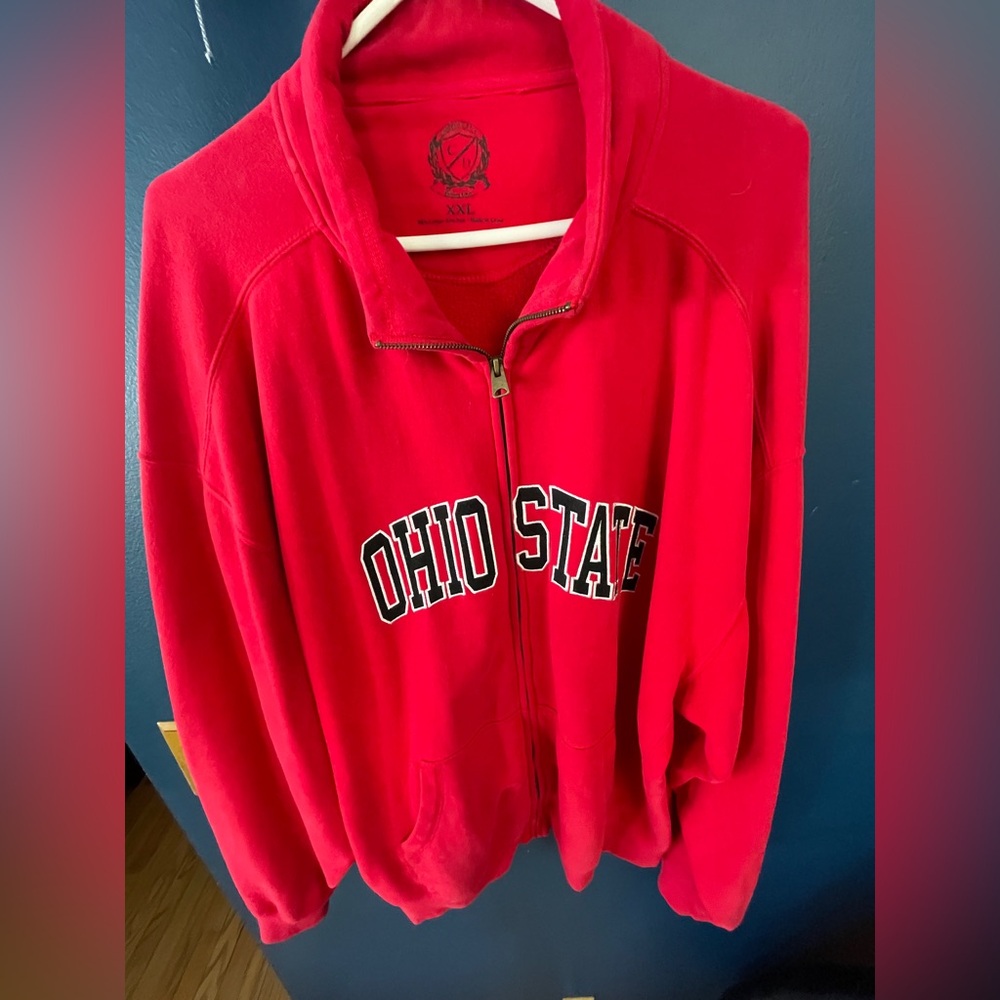 Ohio State Red Zip-Up jacket